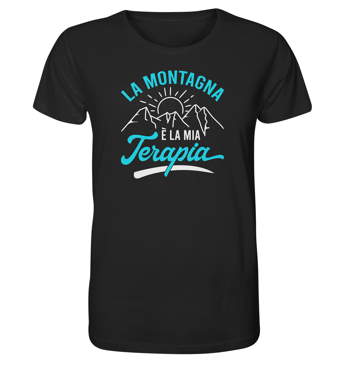 La montagna è la mia terapia - Organic Shirt